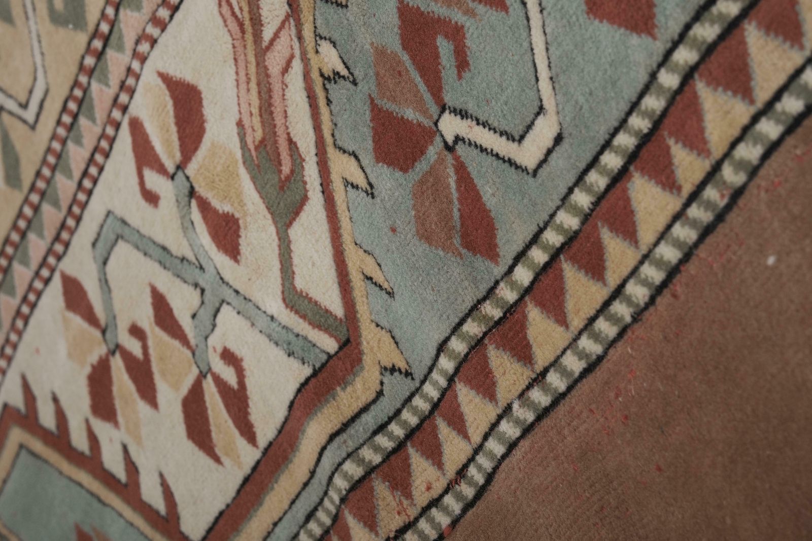 photo furniture Turkish Milas Rug With Soft Color 8'4'' X 12'2''