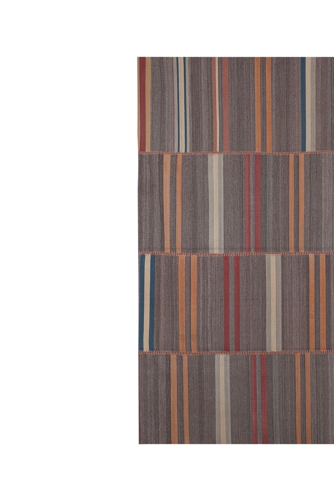 Decorative Oversized Turkish Kilim Rug 9' X 10'3'' photo buy