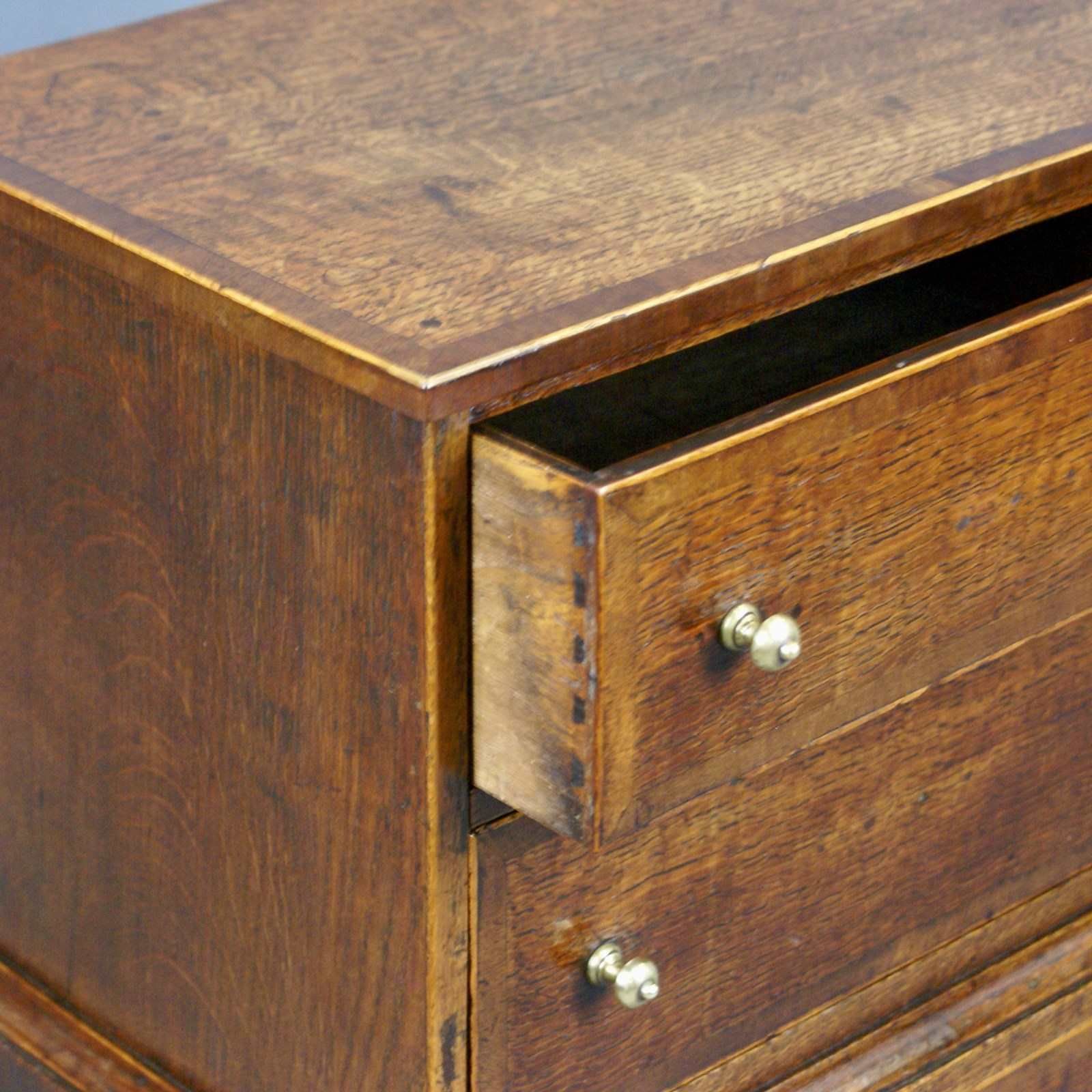 An 18thc Century Miniature Tallboy photo vinterior