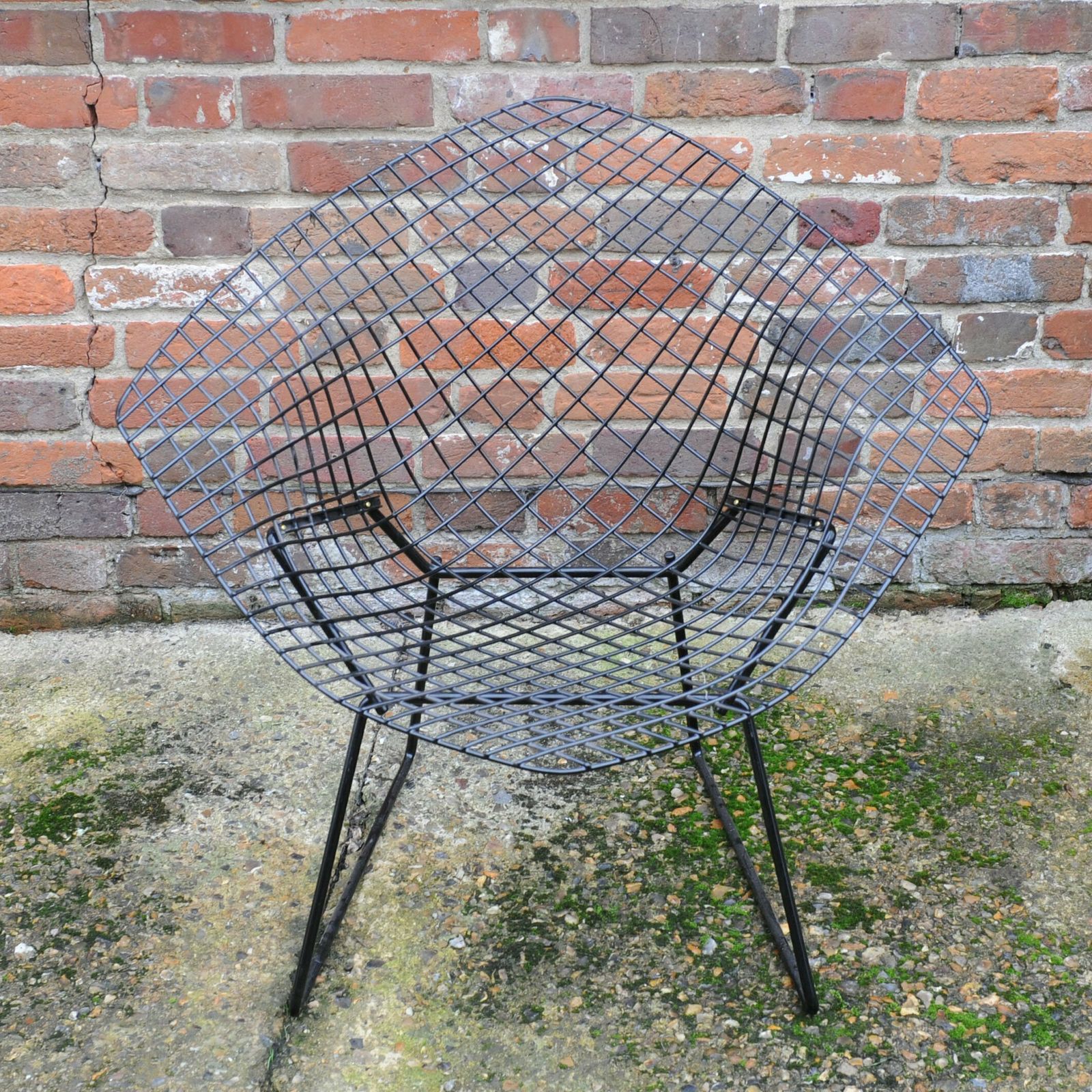 Diamond Chair By Harry Bertoia For Knoll, 1950s photo vinterior