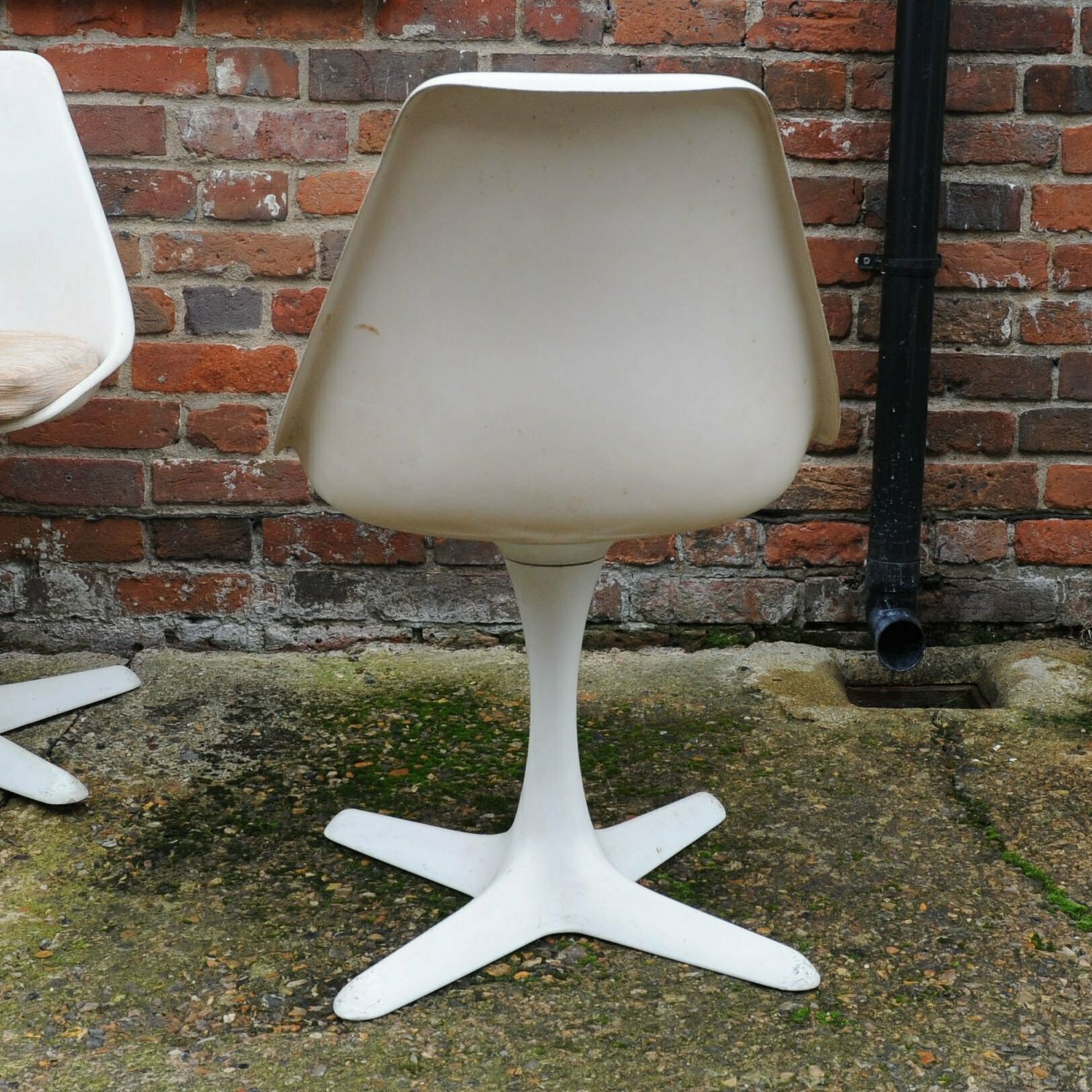 1150.0 103 Aluminium Tulip Chairs By Maurice Burke For Arkana, 1960s, Set Of 6 photo