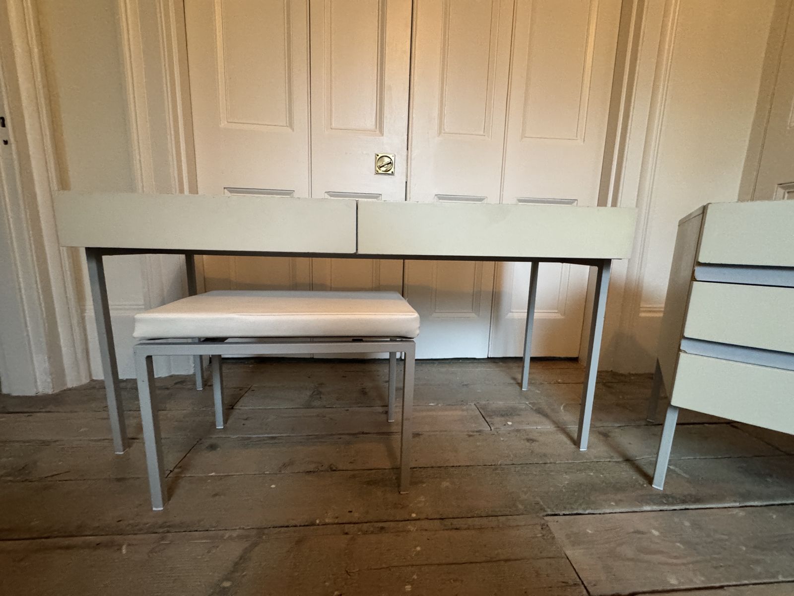 Mid Century Modern, Opus 22 Cream Dressing Table photo 200.0