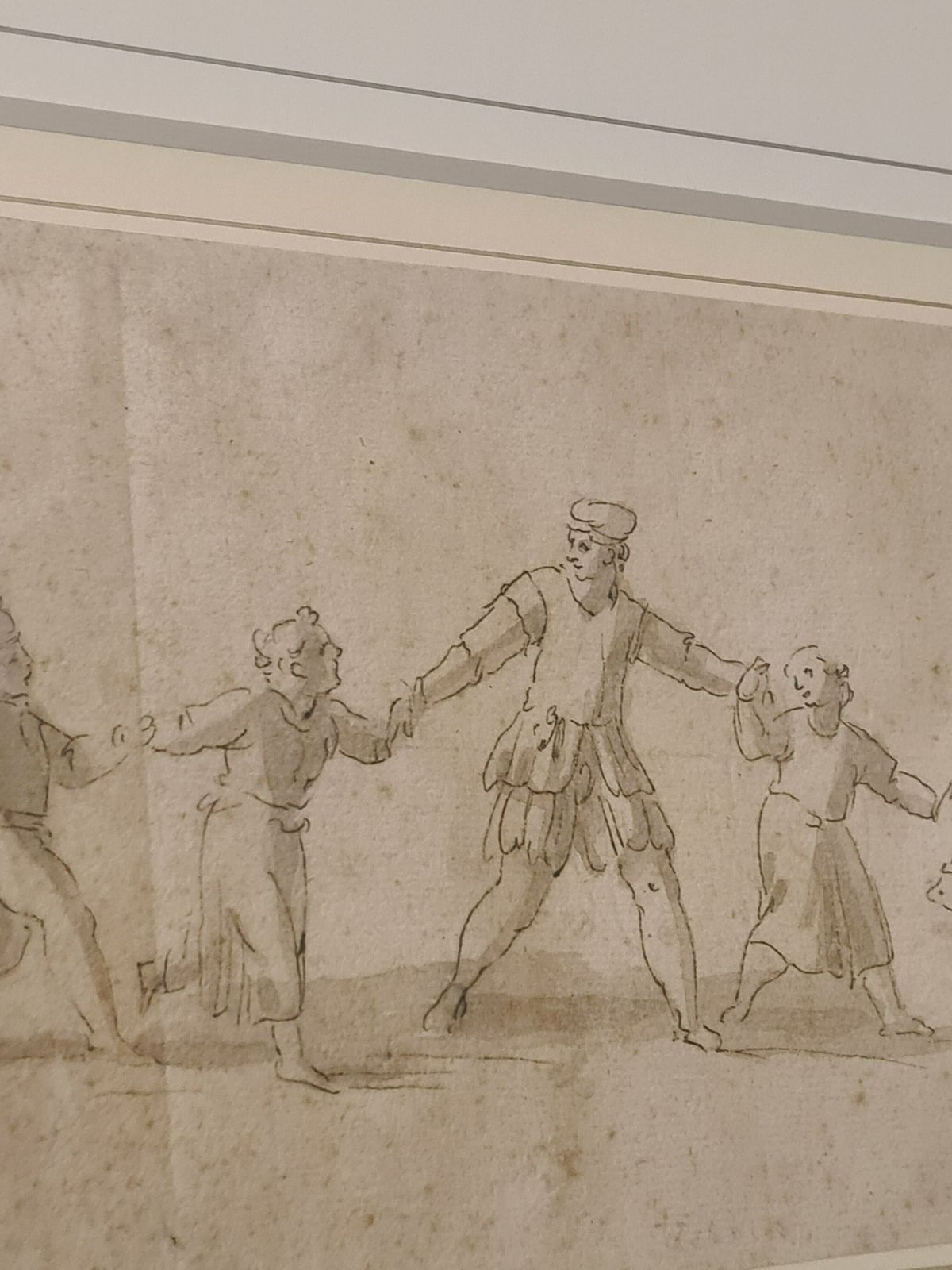 17th Century, Pen & Ink Wash Painting, Northern European School. photo buy