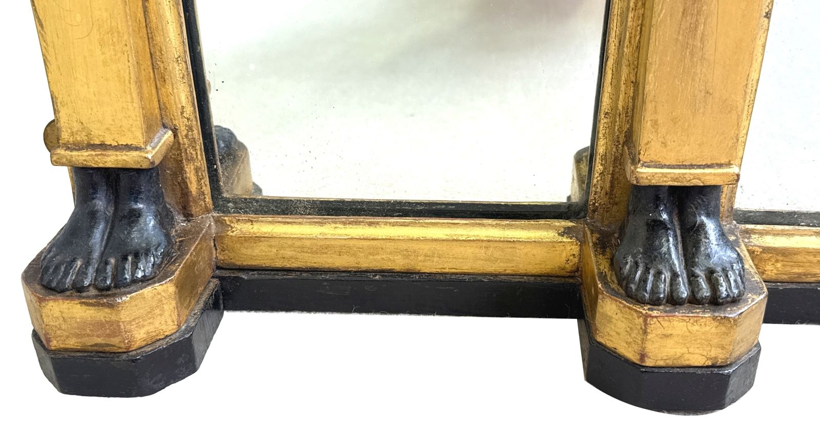 Regency Giltwood & Gesso Overmantle Mirror (England, Circa 1820) photo furniture
