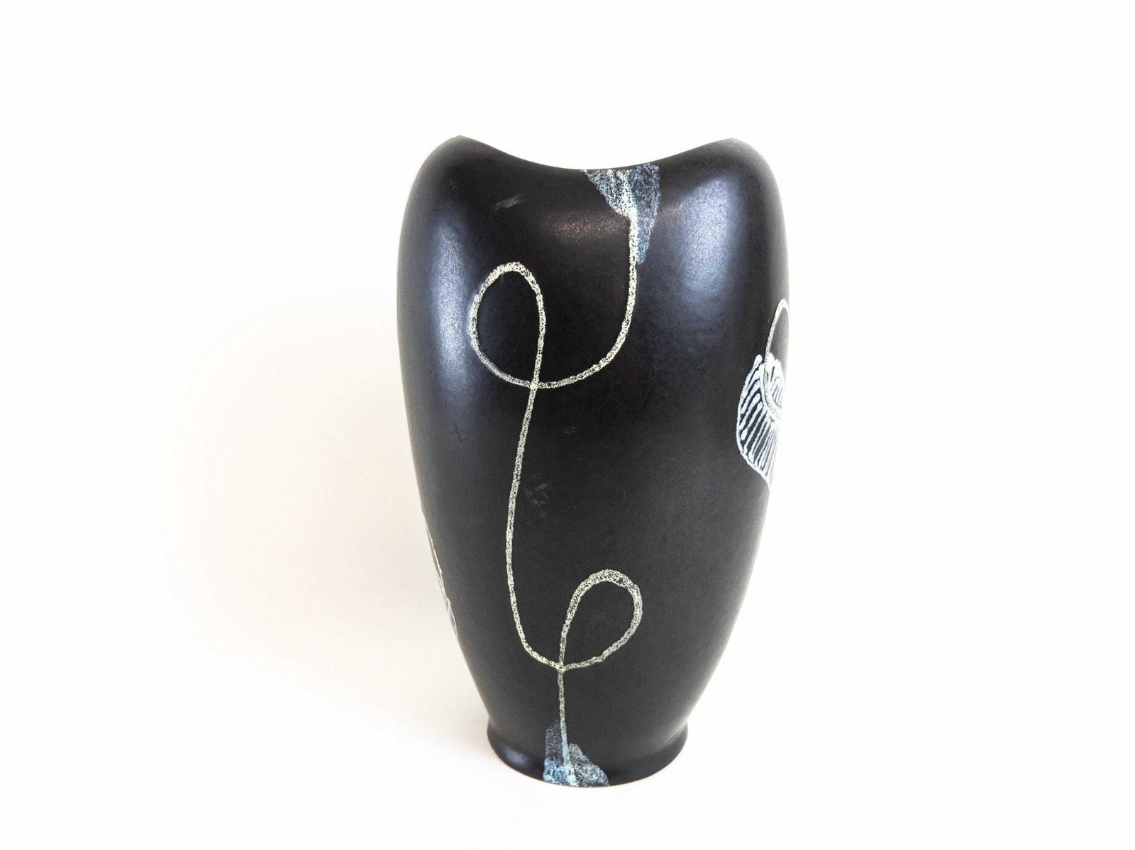 West German Pottery Vase By Carstens Tönnieshof   Brabant Decor From 1957   Form 547 25