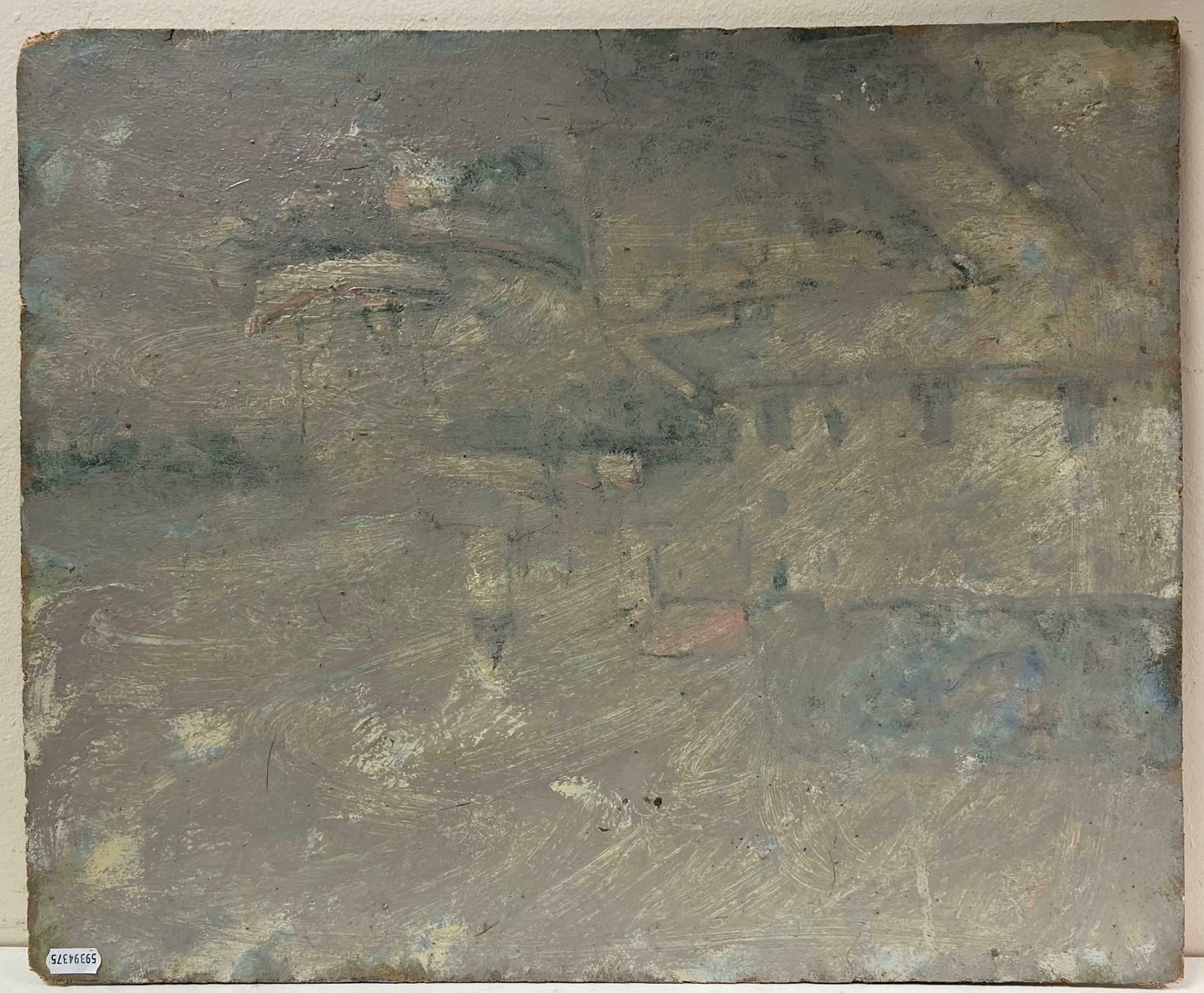 Fanch Lelimpressionist Rainy Harbor Coastal Scene With Lighthouse Landscape20th Century photo vinterior