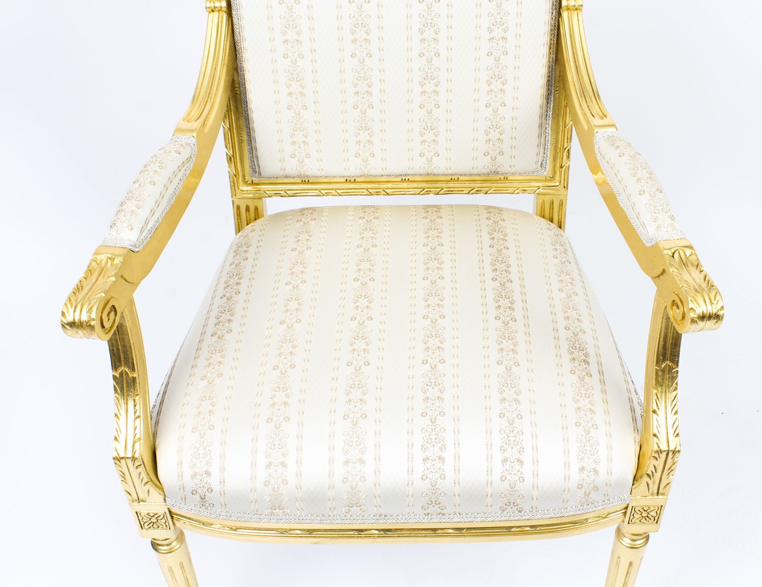 Bespoke Sets Of Giltwood Armchairs In The Louis XV Style Available To Order photo for sale