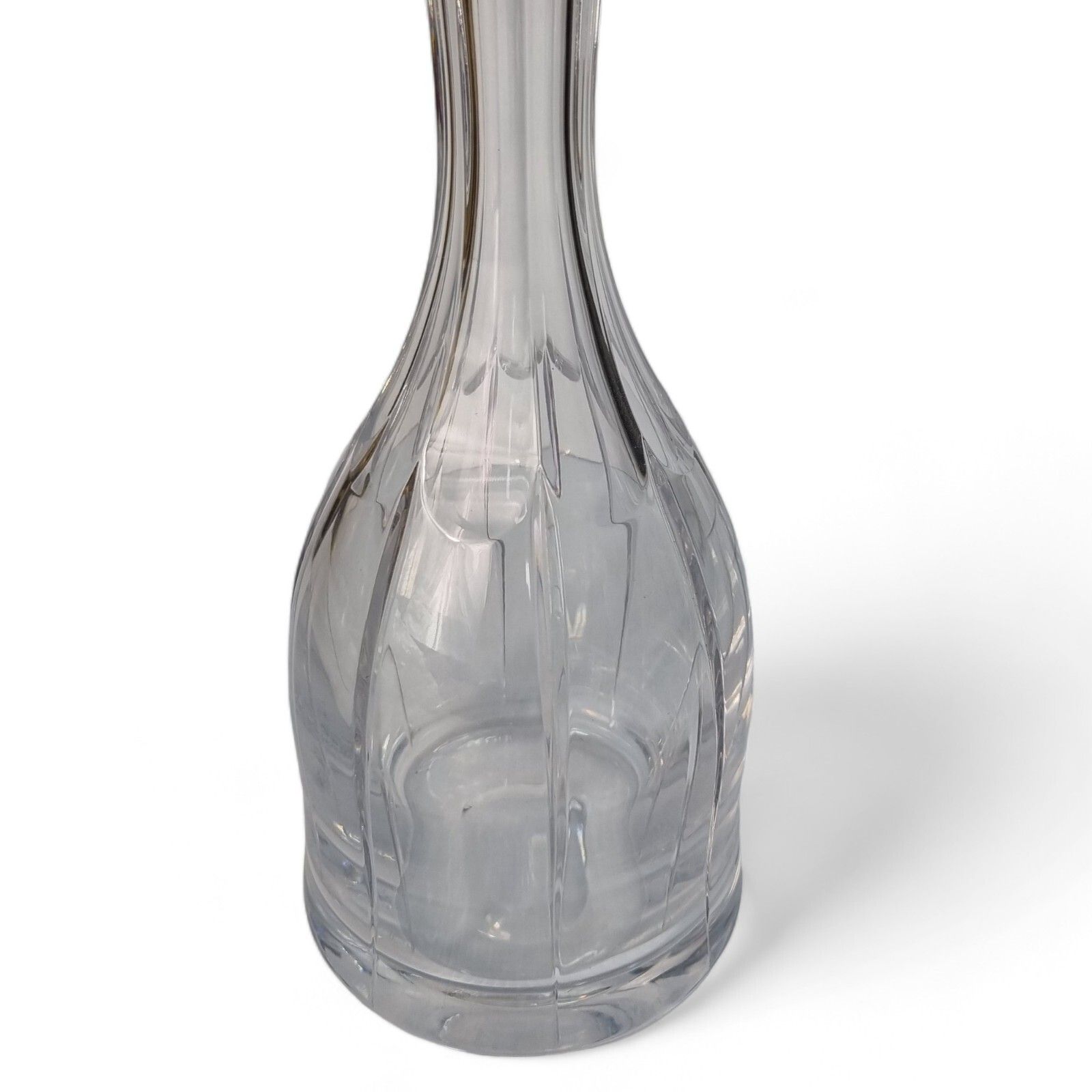 Glass Decanter Art Deco Crystal Cut Glass Decanter Vintage Lyric Cut By Atlantis photo for sale