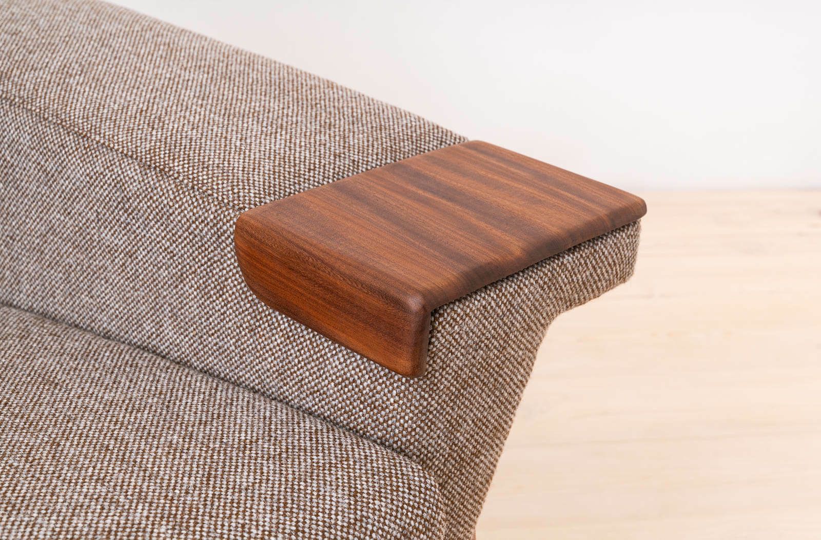 photo for sale Johannes Andersen Sofa Excellent For Ab Trensums Fåtöljfabrik, Reupholstered In Kvadrat