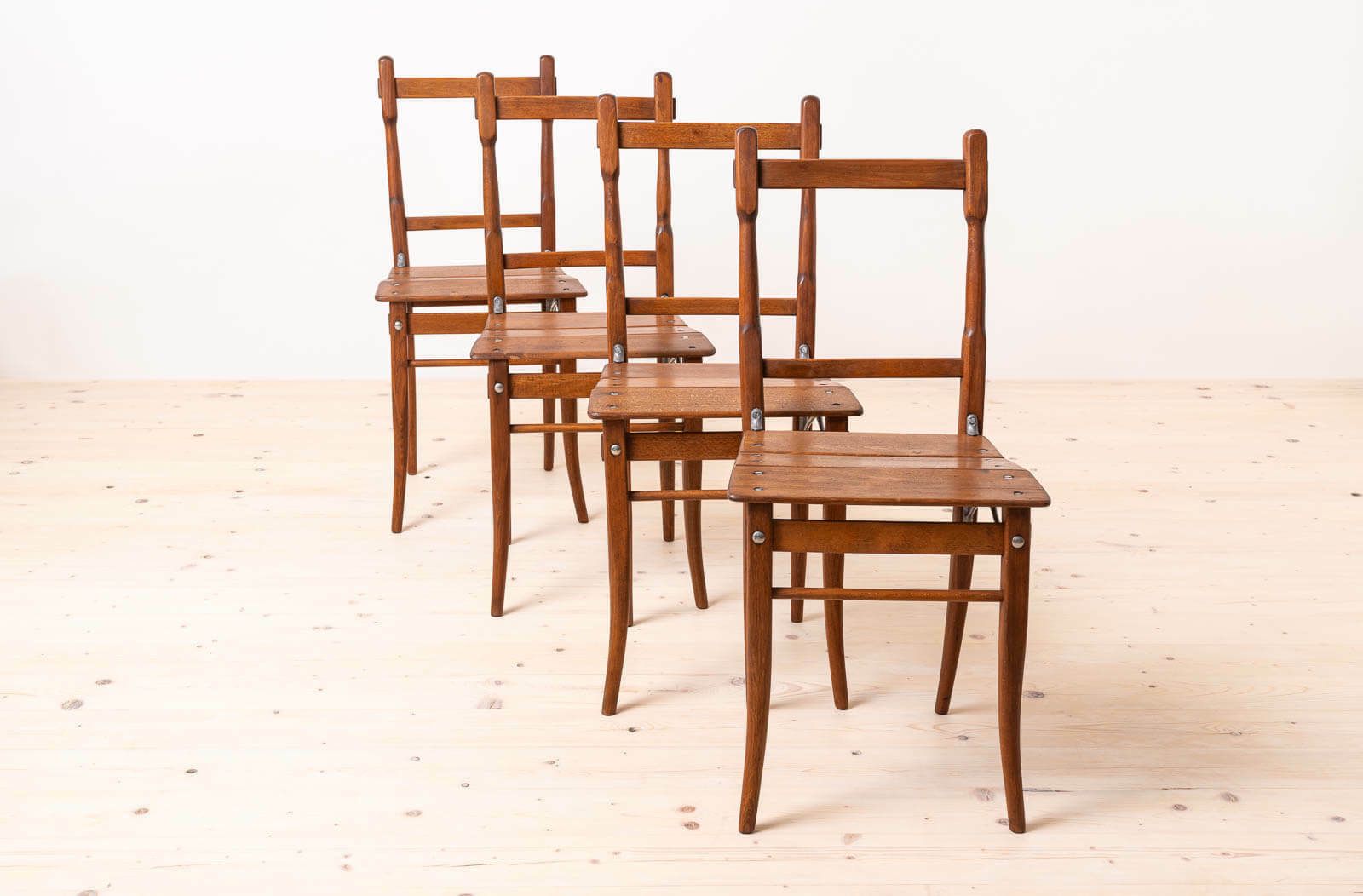Set Of 8 Dining / Inn Chairs, Valentin Jadrníček, Early 20th Century photo for sale