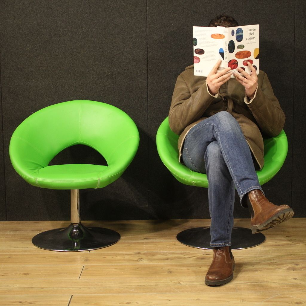 Pair Of Modern 80's Armchairs, 1980s photo furniture