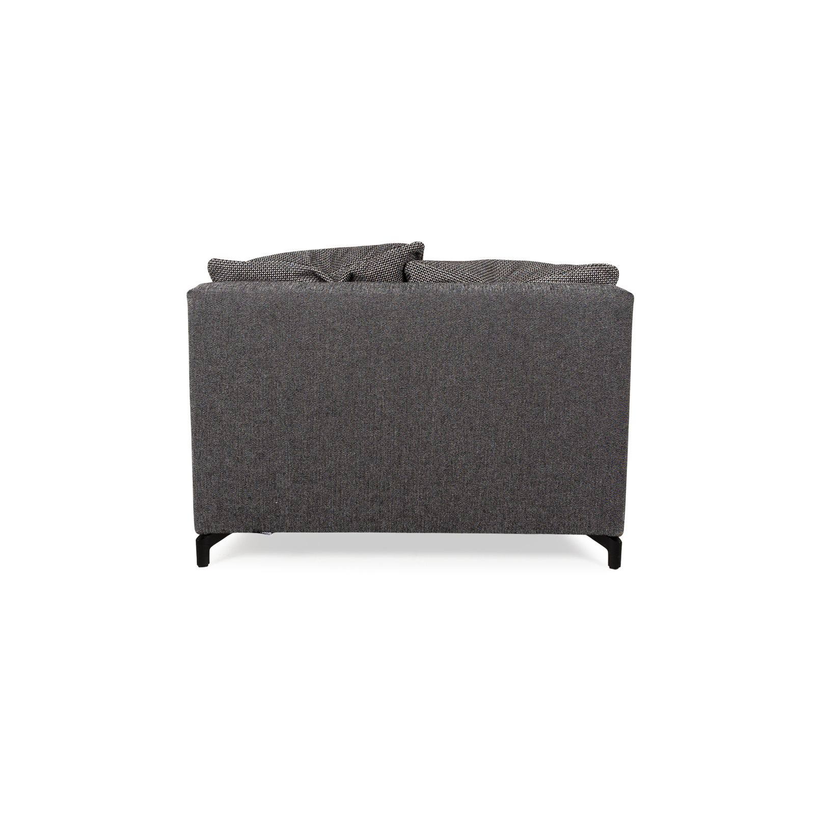 photo furniture Rolf Benz Nuvola Fabric Lounger Grey Black Daybed
