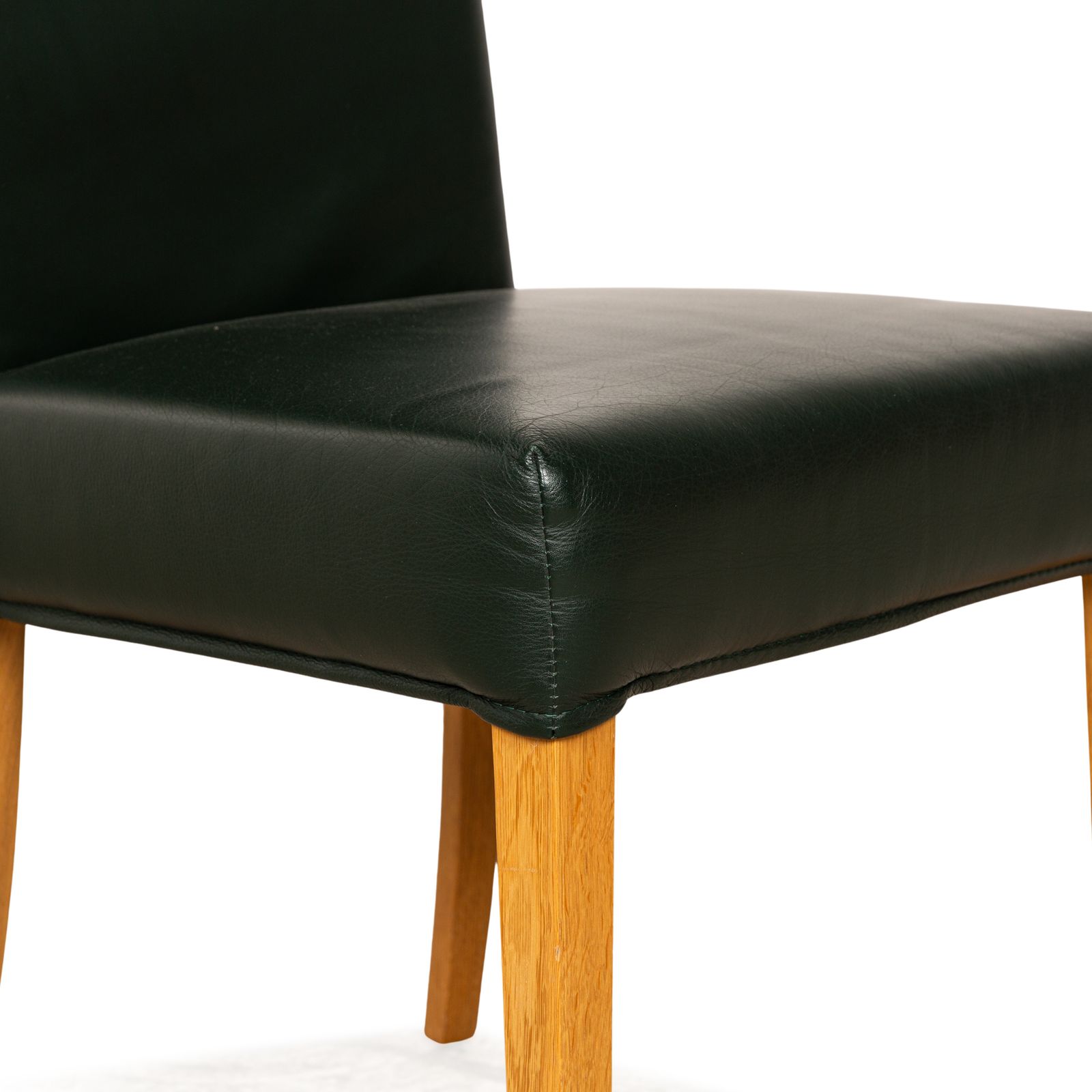 Bert Plantagie Leather Chair Green Brown photo for sale