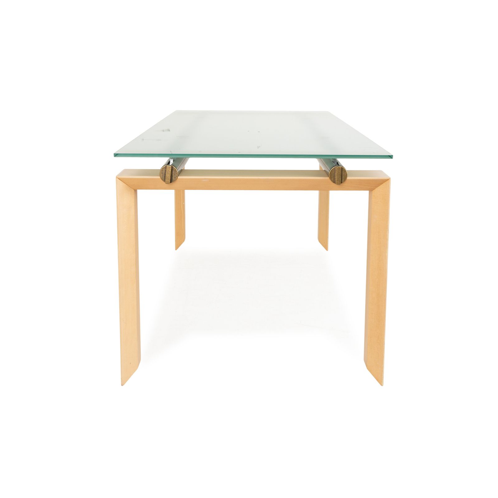 Desalto Stilt glazen eettafel blauw eetkamer 200 x 85 x 77 cm photo vintage