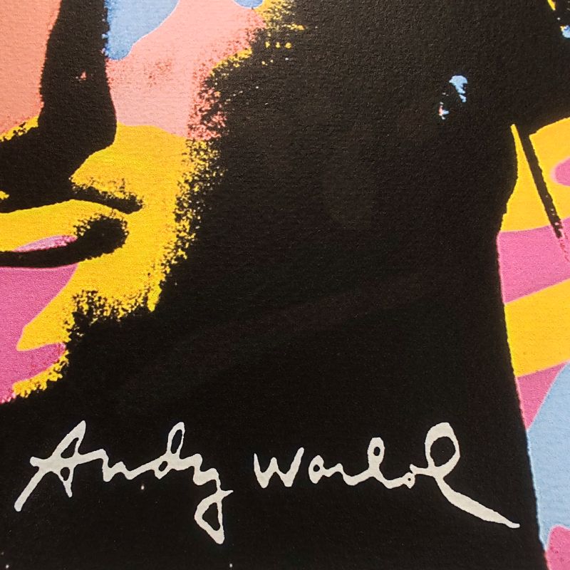1980s Andy Warhol "Statue Of Liberty" Limited Edition Lithograph By Cmoa photo for sale