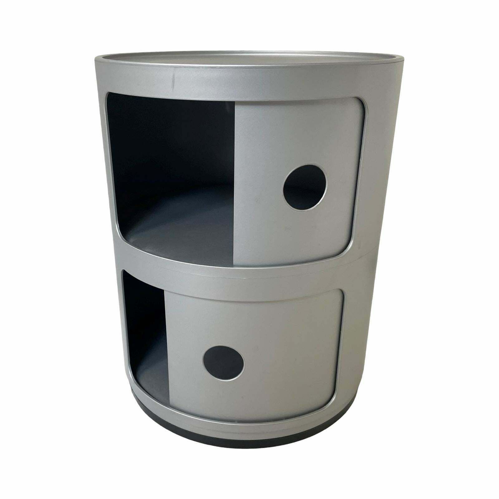 Anna Castelli Ferrieri For Kartell   Storage Unit 'Componibili'   Rare, Early, Gray Edition photo furniture