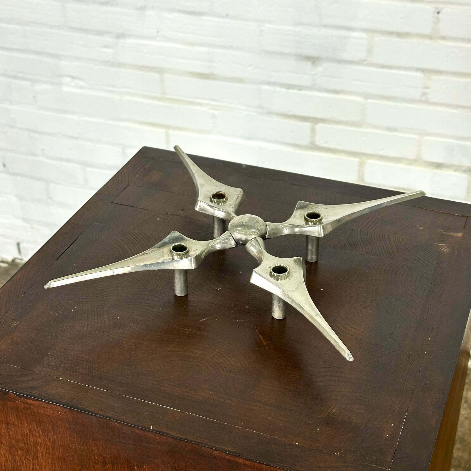 Nail Candlestick Star By Fritz Nagel And Caesar Stoffi