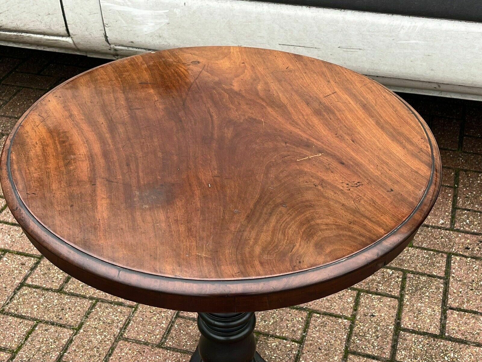 Victorian Mahogany Tilt Top Lamp Table, Side Table photo vinterior