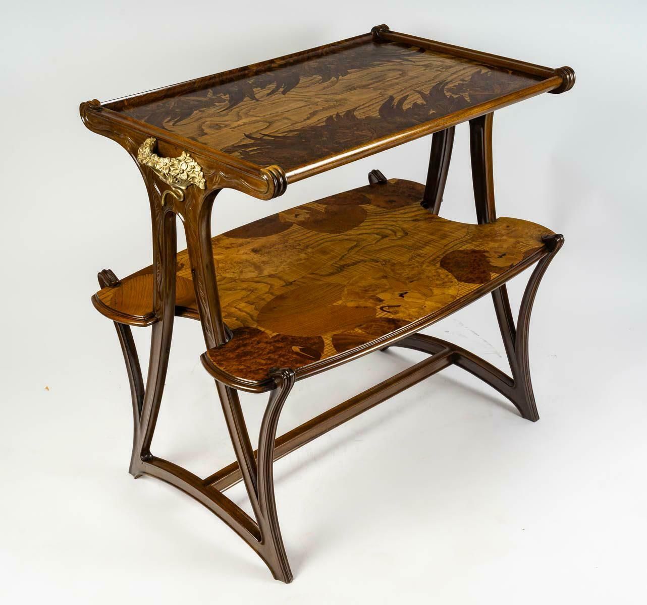 Side Table By Louis Majorelle, Nancy, Art Nouveau Period, Circa 1900. photo for sale