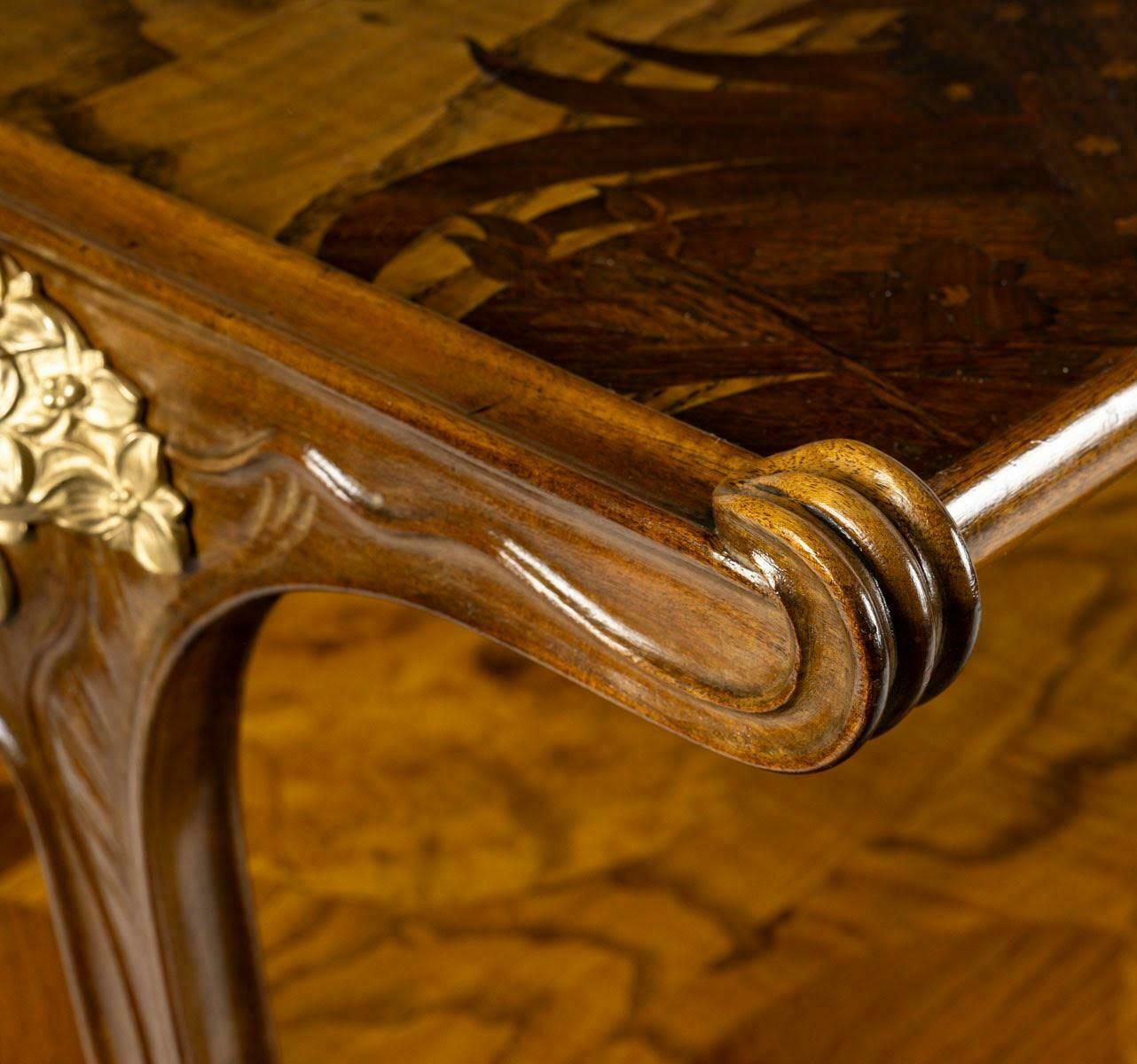 Side Table By Louis Majorelle, Nancy, Art Nouveau Period, Circa 1900. photo Furniture