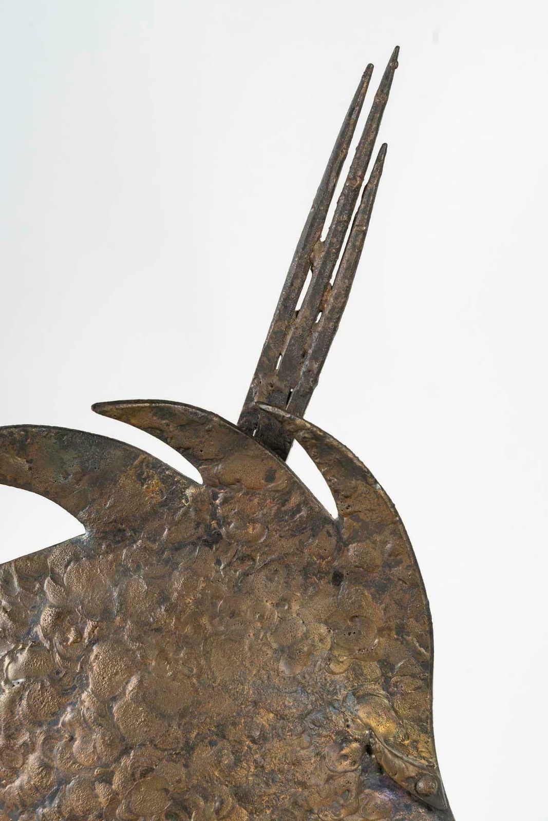 Wrought Iron Sculpture Of A Fish, Art Deco Period, Circa 1930. photo furniture