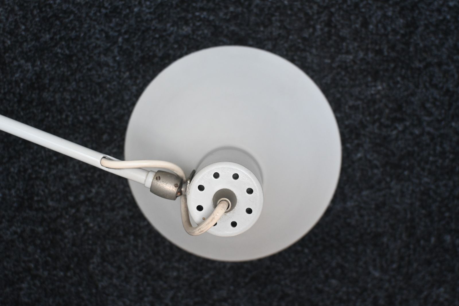 Dutch Paperclip Swingarm Wall Lamp By J.J.M. Hoogervorst For Anvia Almelo, Model Number 7058, 1960s photo Lighting