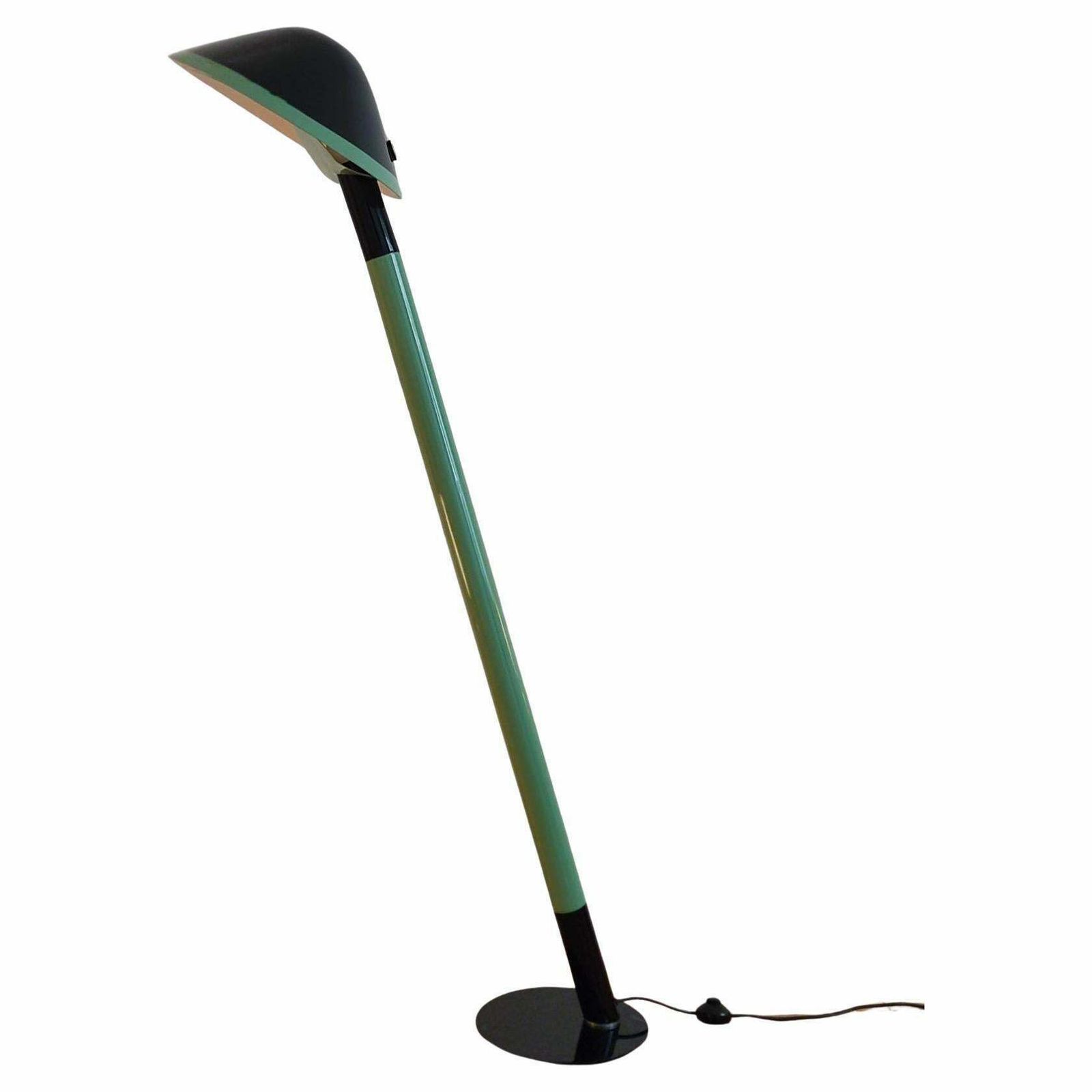 Lacquered Floor Lamp   The Man Who Leans   France 1970