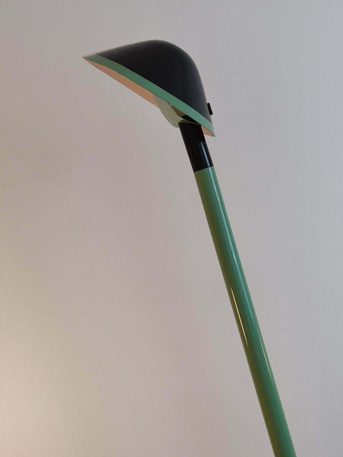 Lacquered Floor Lamp   The Man Who Leans   France 1970 photo for sale