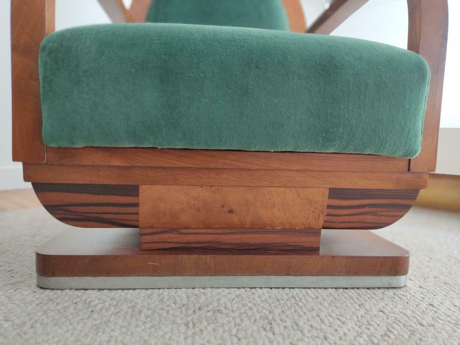 photo vinterior Pair Of Art Deco Armchairs
