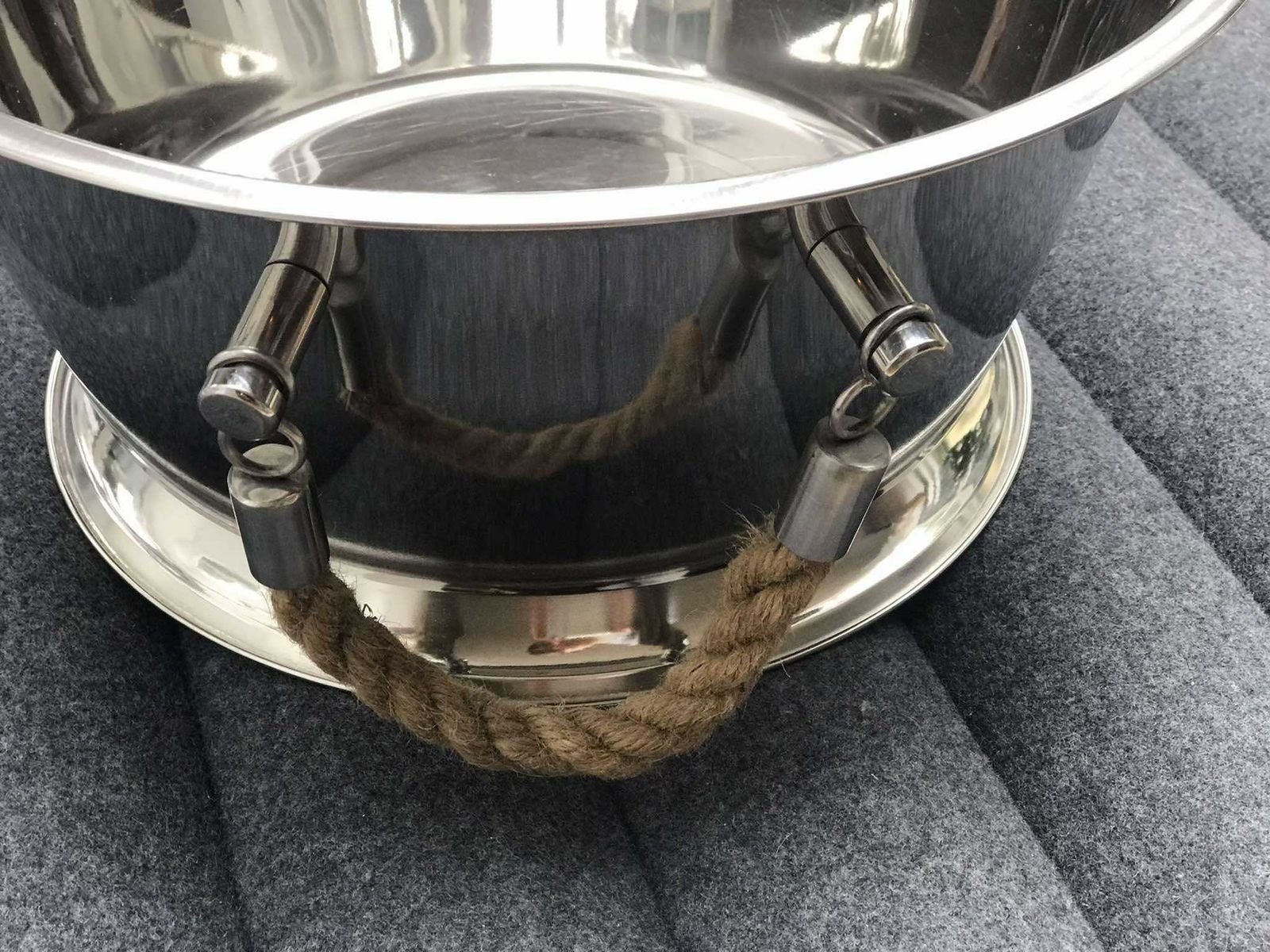 Champagne Bucket Large 7 Bottles Bar Cart Nautical Christmas Table Wine Chiller Cooler Beach Side Decor Gift For Wedding Gift Man Cave photo vinterior