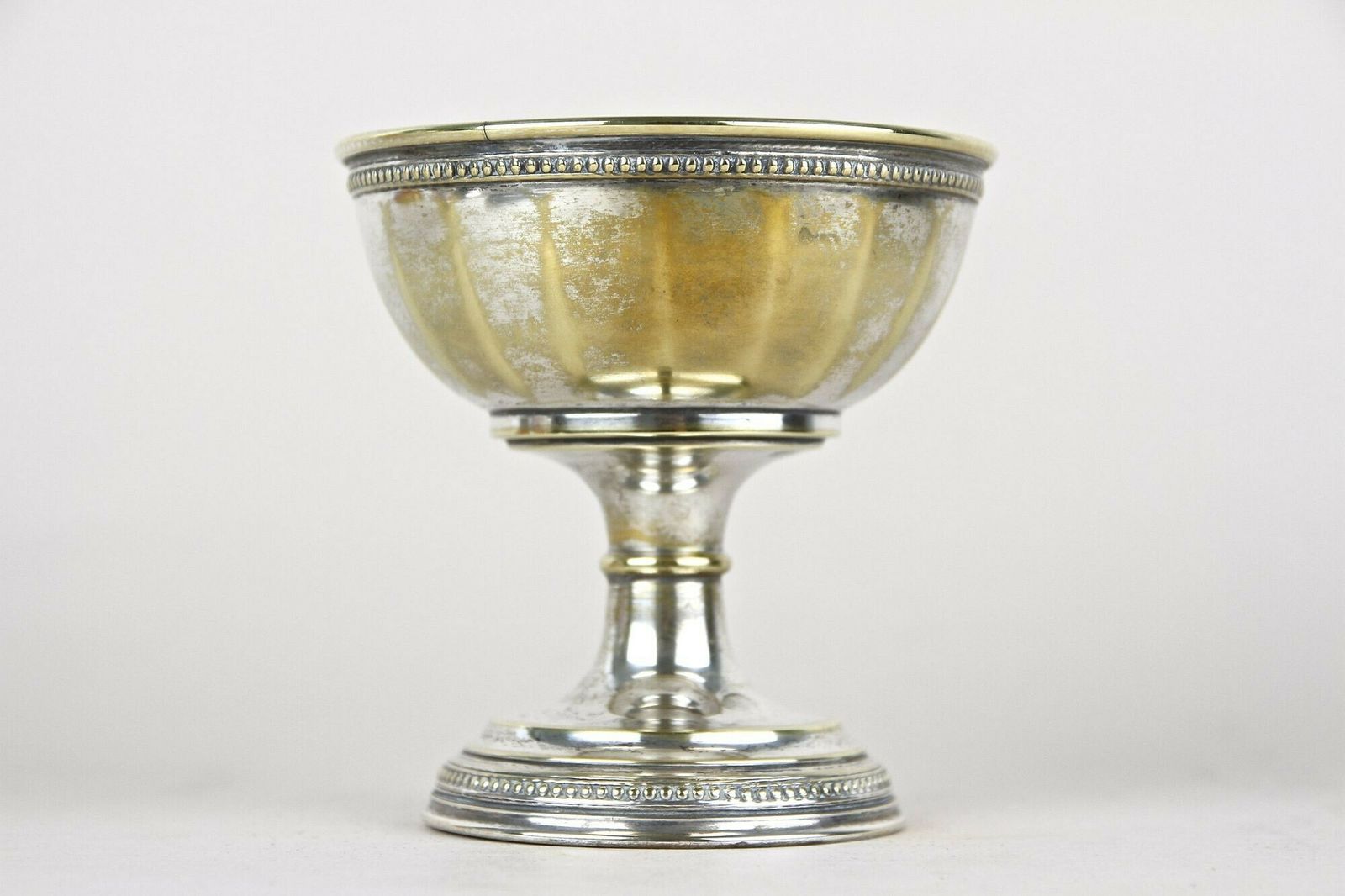 photo buy Art Nouveau Silvered Brass Goblets On Tray By Argentor, 20th Century, At Ca. 1910