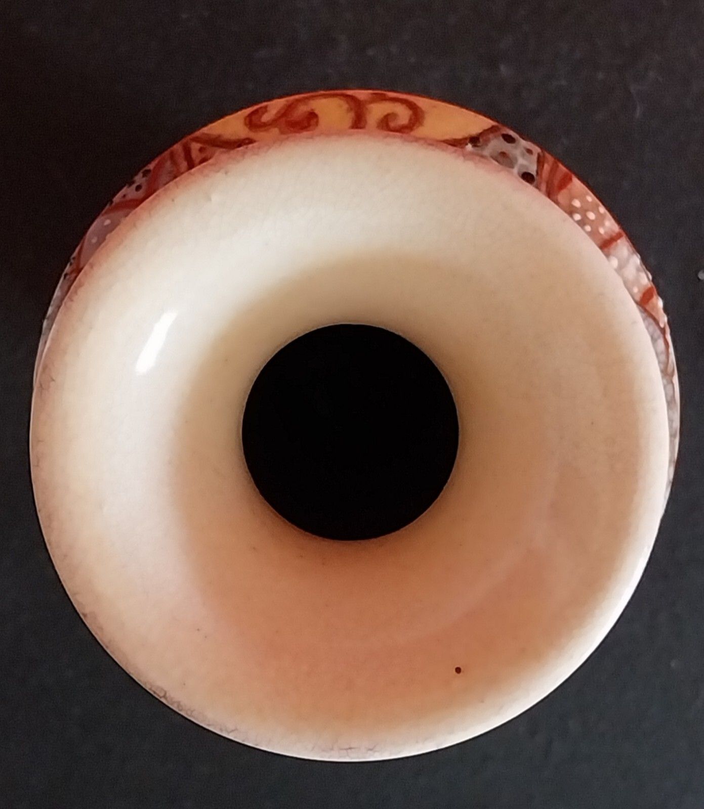 photo vintage Antique Vintage Japanese Satsuma Vase Hand Painted Gilded 19 Cm