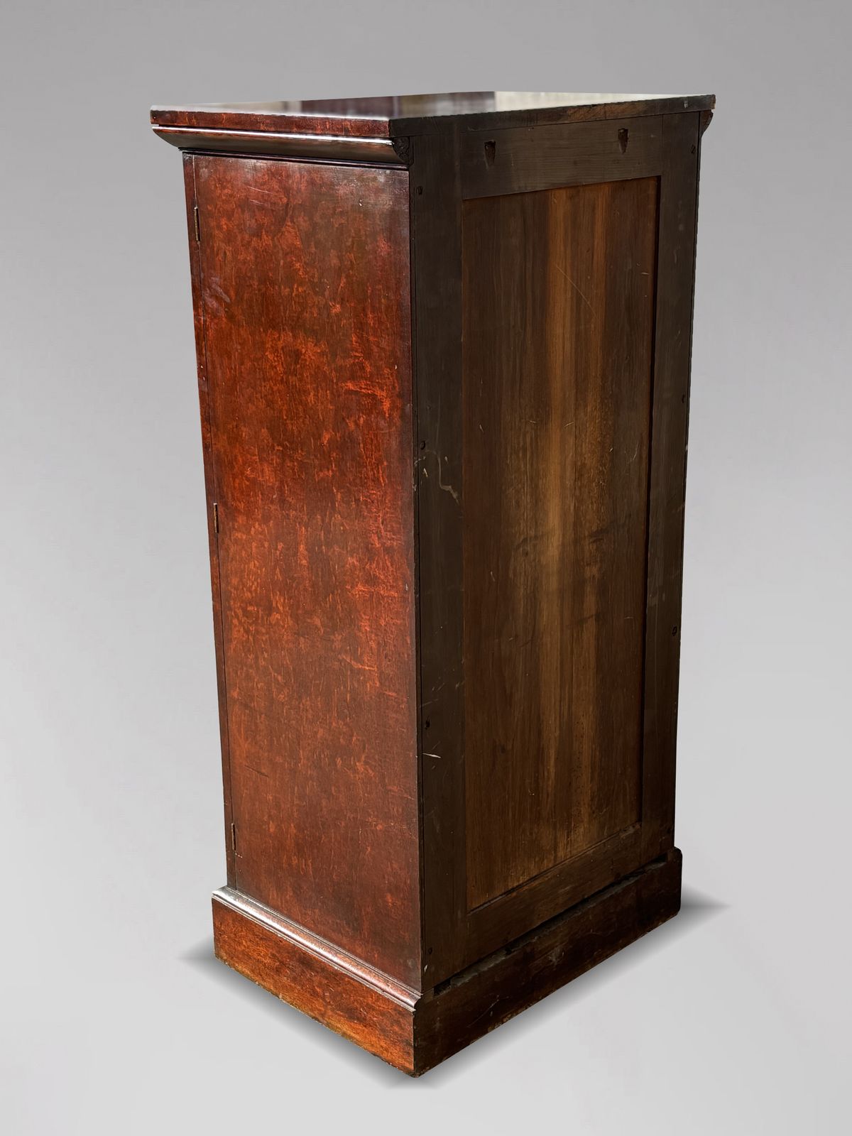 Early 19th Century Georgian Mahogany Wellington Chest Of Drawers photo 4650.0