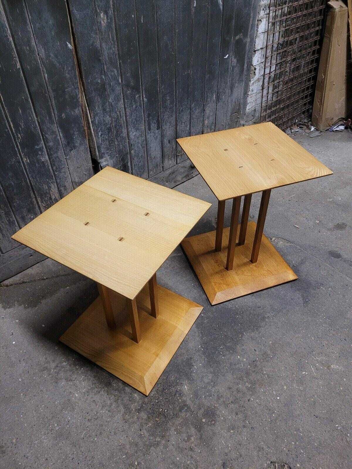 Pair Of Mid Century Retro Oak Bedside Tables photo 349.0