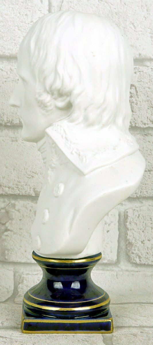 Bust Of General (Napoleon) Bonaparte In Biscuit Porcelain   Ep. 19th Century photo furniture