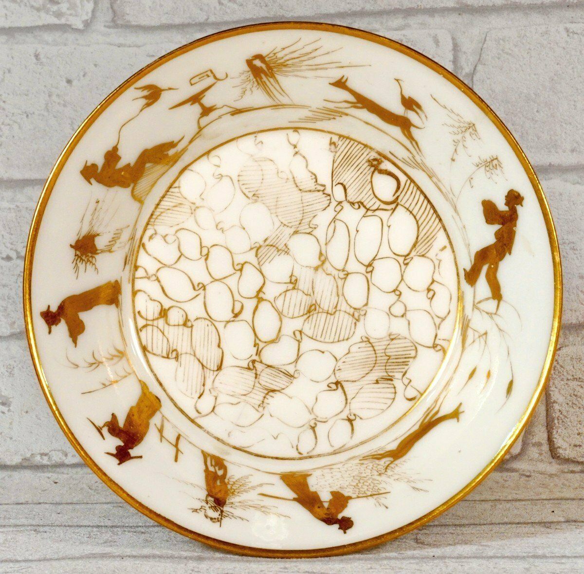 Beautiful "Litron" Cup And Saucer Paris Porcelain   18th Century   Louis XVI photo vintage