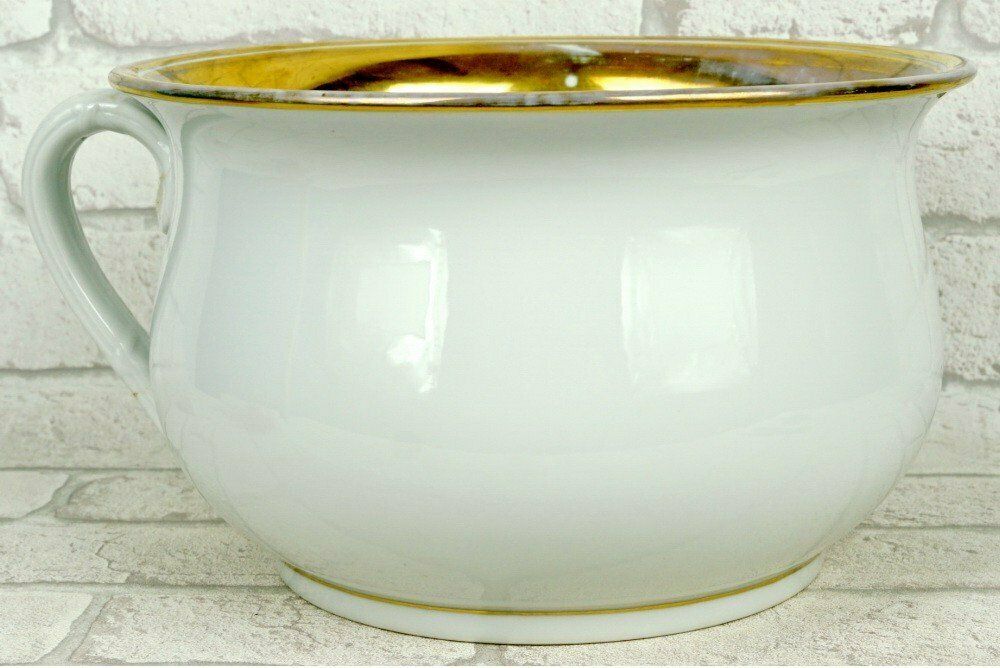 Rare Porcelain Pot Of Ease With The Arms Of Napoleon I And Marie Louise   Ep. 19th Century photo for sale