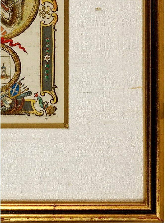 Engraving   Print Of The Château De Lourdes   (Hautes Pyrénées   65)   Ep. 18th Century photo furniture