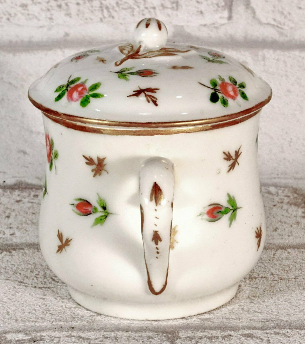 Paris Porcelain Cream Pot   Locre Factory   18th Century   Louis XVI photo furniture