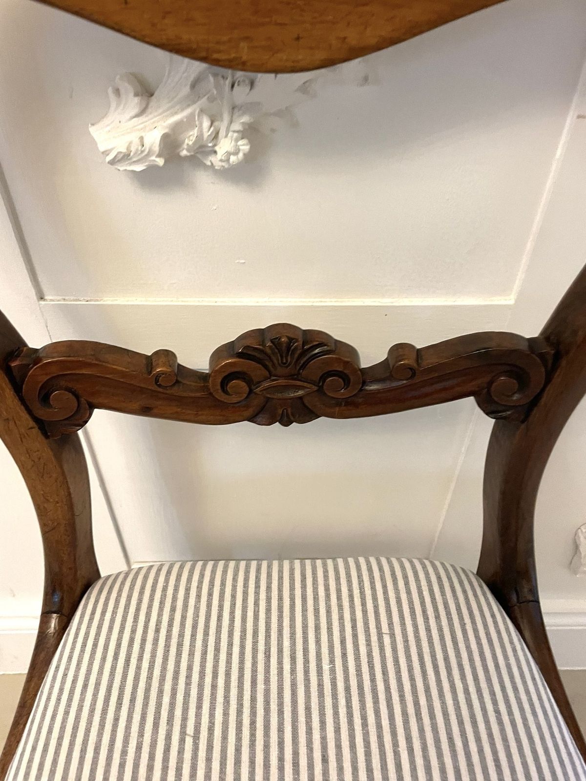 Set Of Six Antique 19th Century Quality Rosewood Dining Chairs photo vinterior