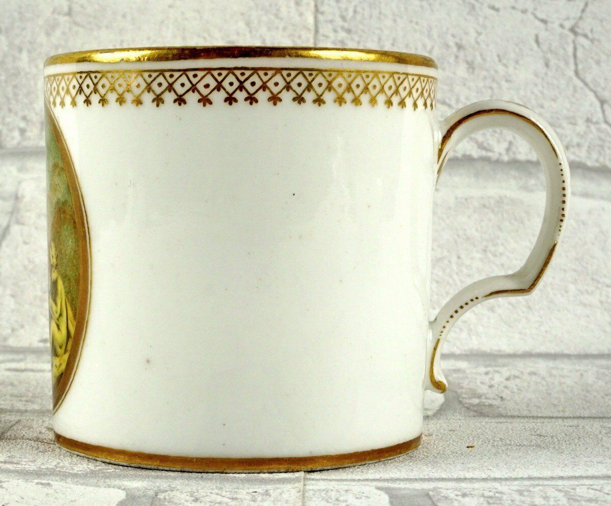 Rare Litron Cup And Saucer In Lille Porcelain   Au Dauphin Factory   18th Century photo for sale