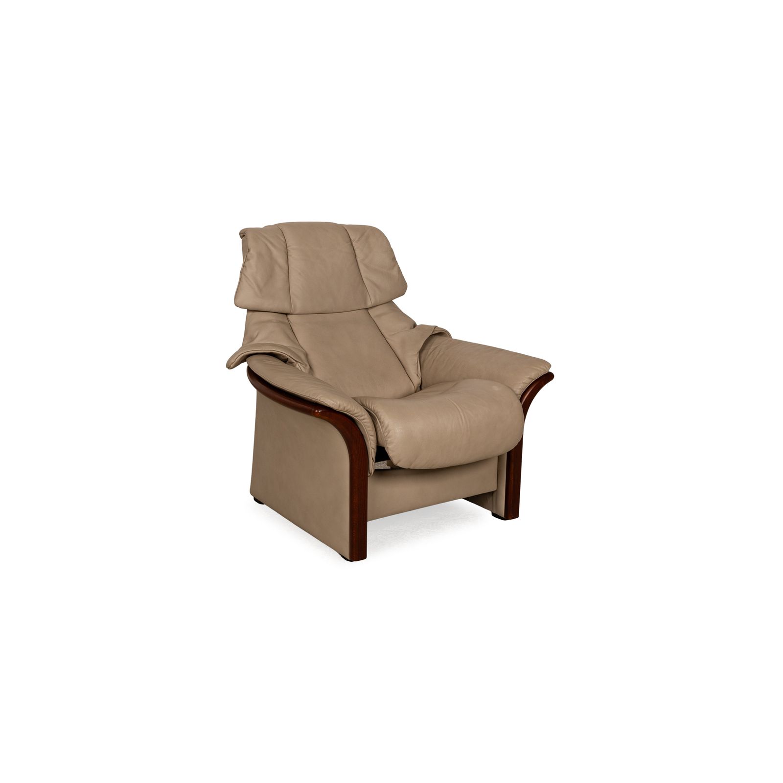 photo for sale Fauteuil Stressless Eldorado en cuir beige, fonction manuelle