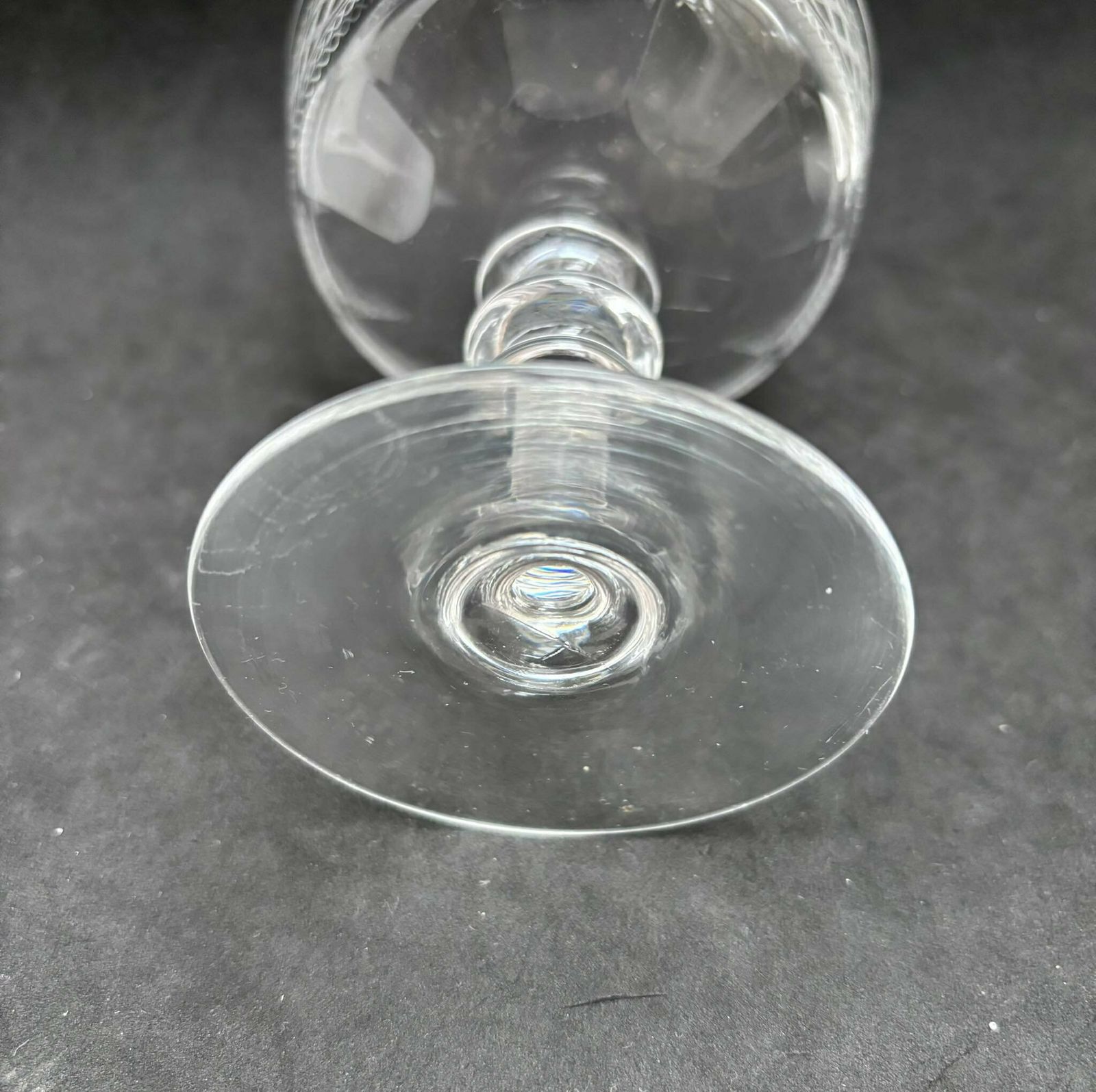 2 Champagne Coupes Antique Crystal Cut Coupes 1860s French Stem Bar Cart Decor Wedding Bartender Cocktail Glasses Gift Toast Wedding photo vintage