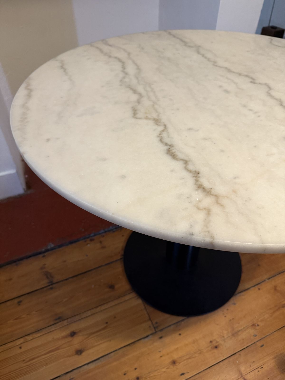 Tom Dixon Tube Marble Cafe Table (And Chairs If Needed) photo Furniture