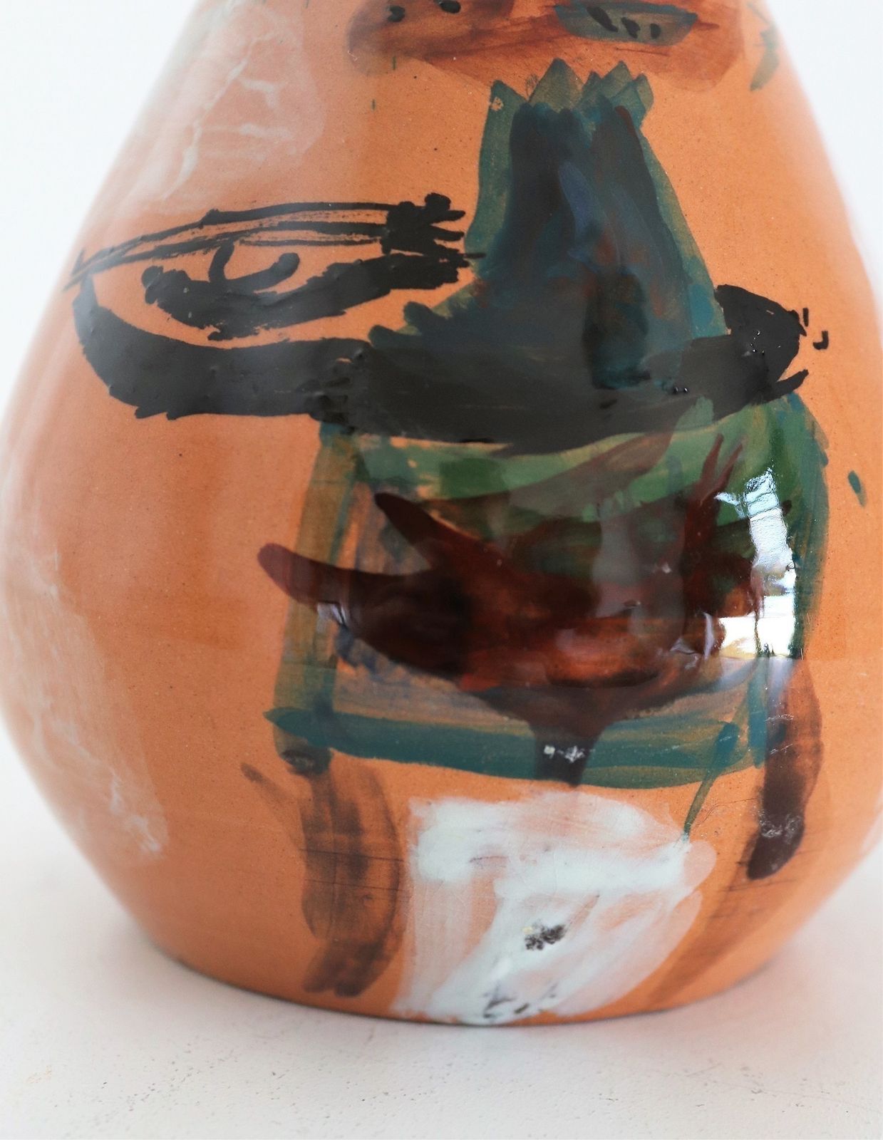 photo buy Italian Midcentury Ceramic Modernist Collectors Vase By Art Rumi Orobico, 1950s