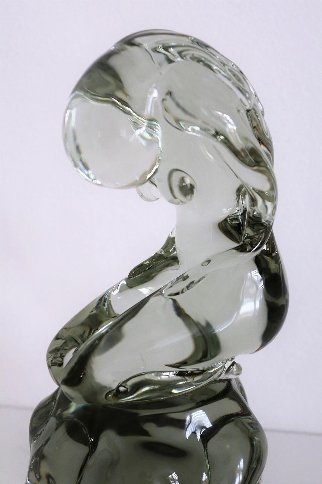 photo buy Pino Signoretto Murano Glass Sculpture Of  Woman