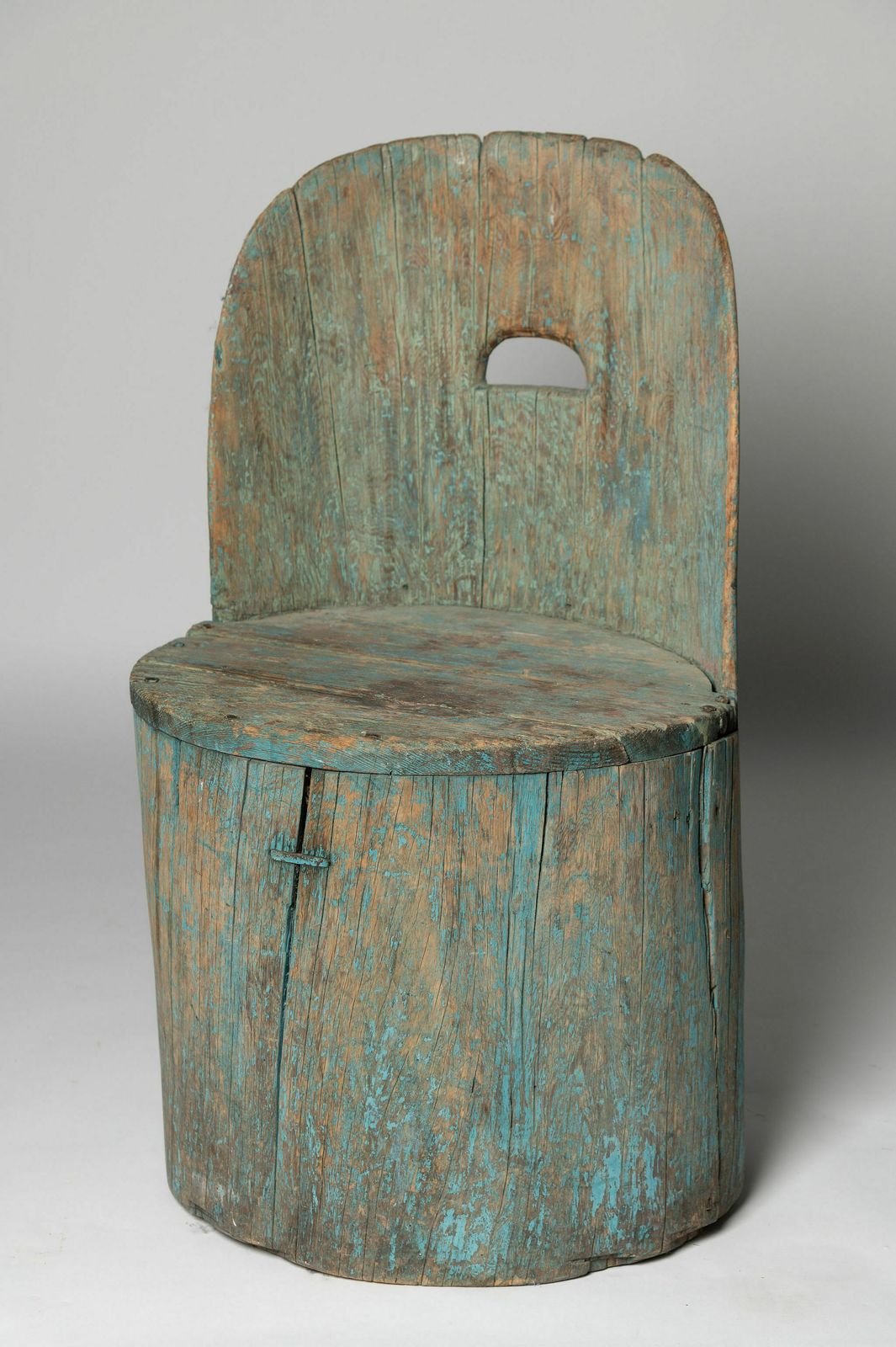 Antique Swedish Dug Out Chair