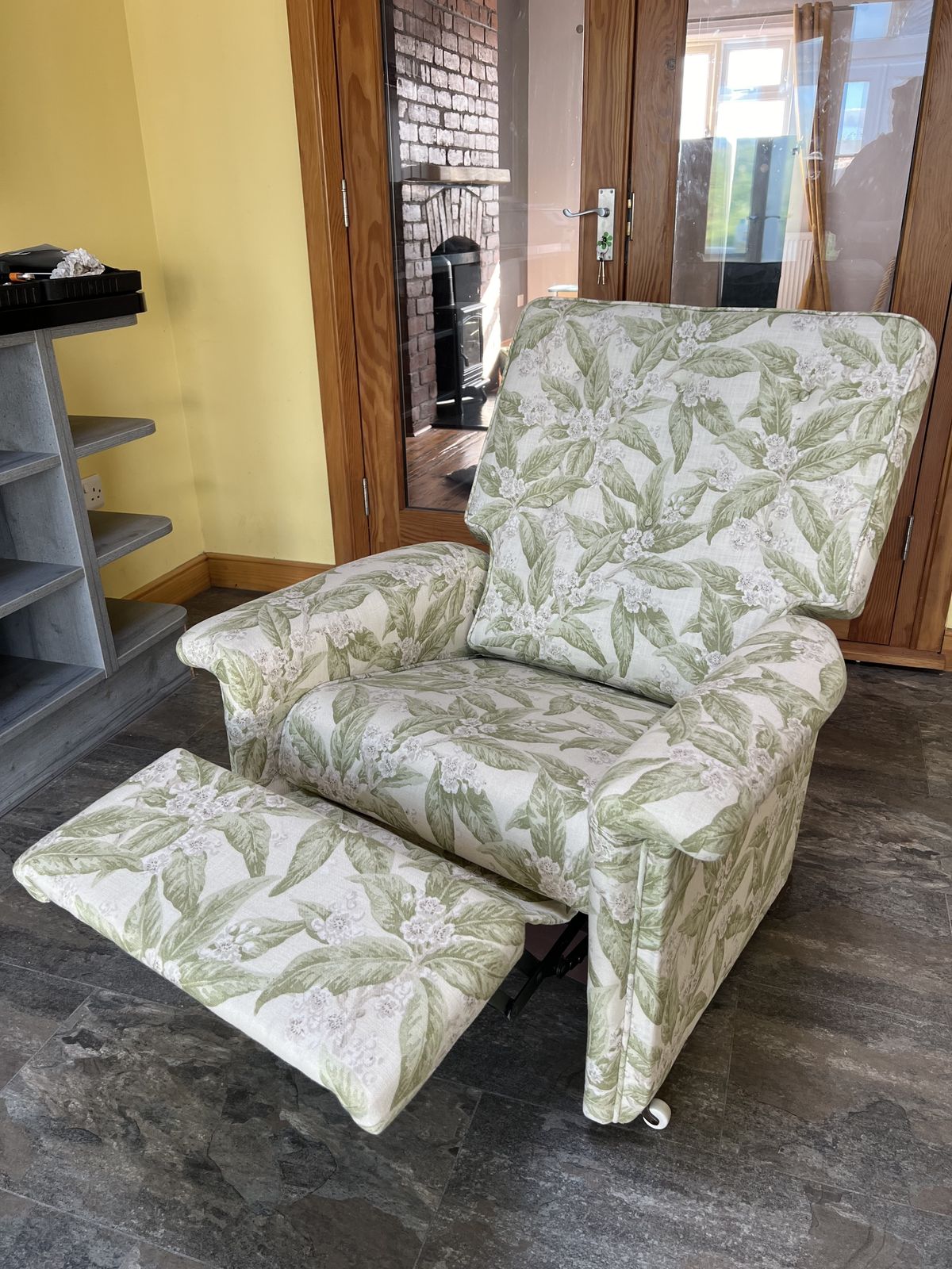 Re Upholstered Reclining Chair photo for sale