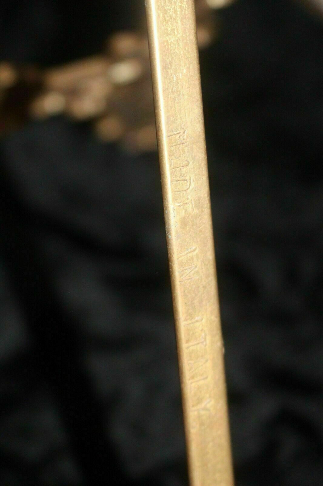photo buy Original Italian Brass Display/Picture Easel Baroque Italian Victorian From Rome