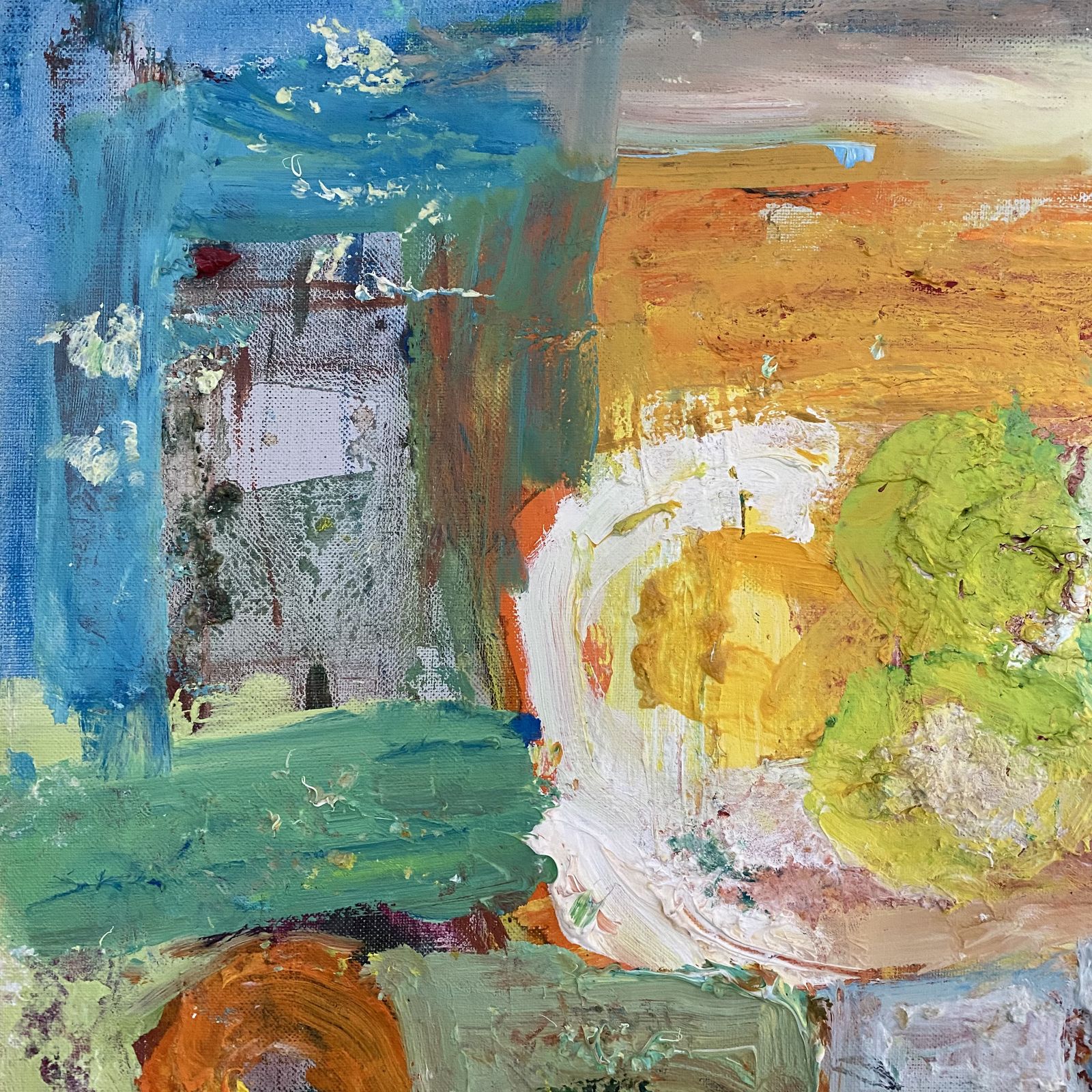 Swedish Mid Century Still Life Painting By Hans Larsson photo furniture